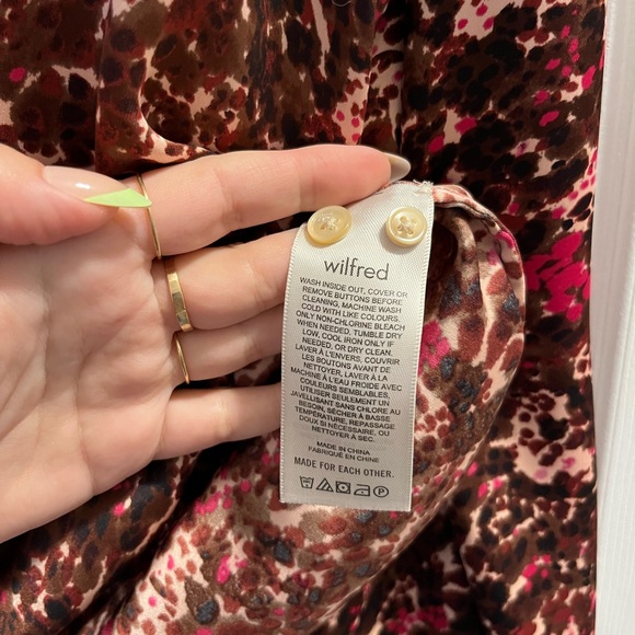 Wilfred tie front Blouse - Picture 5 of 5